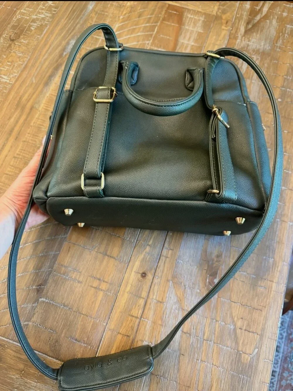 Ayla & Co Olive Green Baby Backpack - Women's Diaper Bag